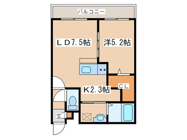 サンコ－ト円山ガ－デンヒルズの物件間取画像